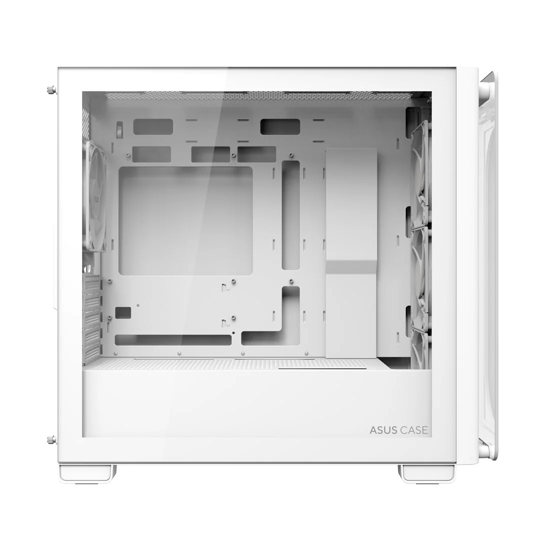 ASUS A23 PLUS ARGB WHITE Computer Case White - Image 3