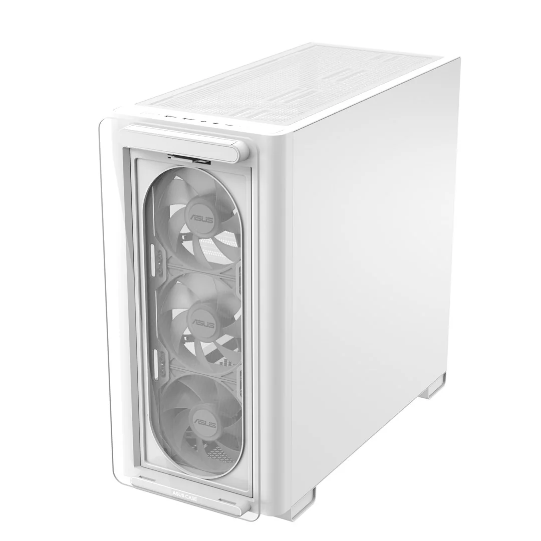 ASUS A23 PLUS ARGB WHITE Computer Case White - Image 9