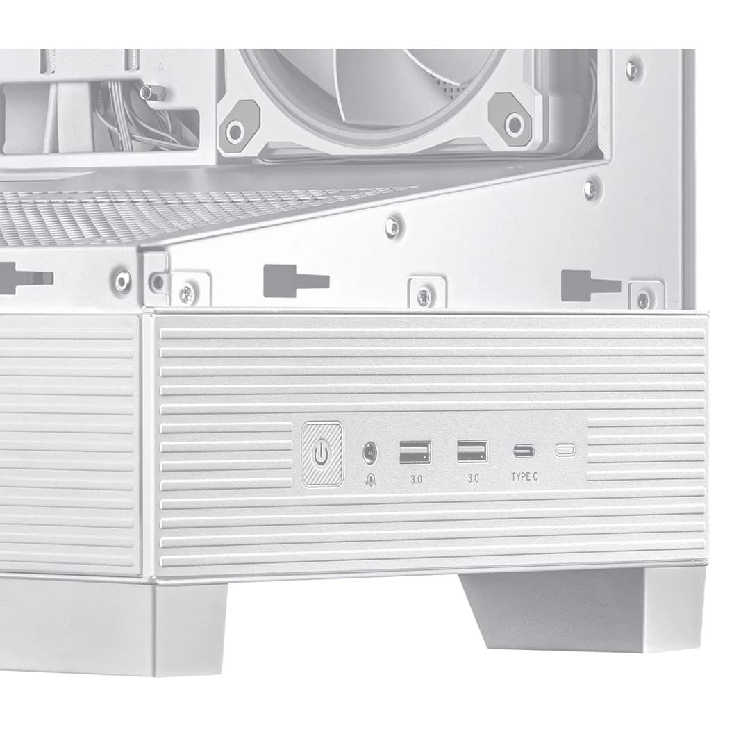 ASUS A31 Plus TG ARGB WHITE Midi Tower - Image 6