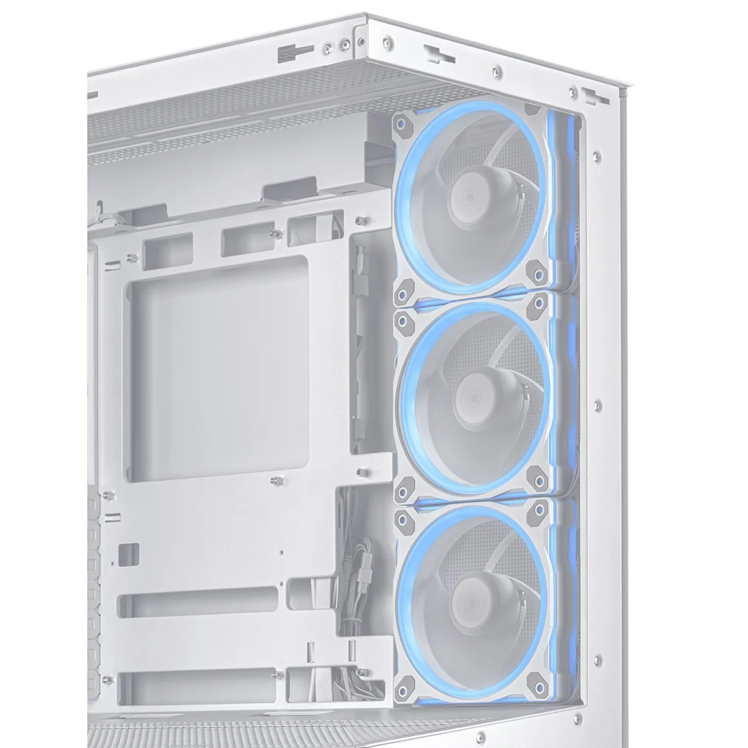 ASUS A31 Plus TG ARGB WHITE Midi Tower - Image 8