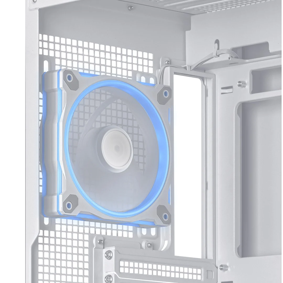 ASUS A31 Plus TG ARGB WHITE Midi Tower - Image 9