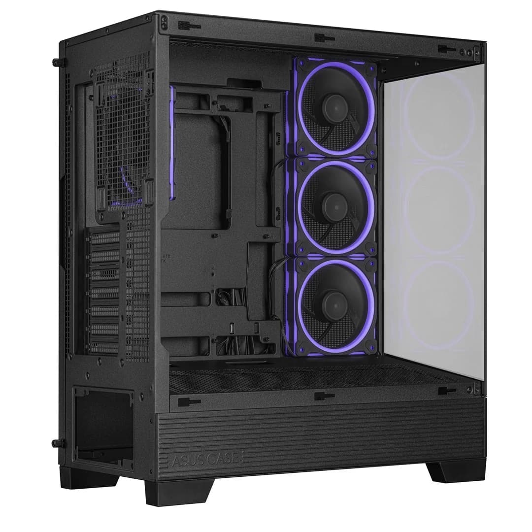 ASUS A31 Plus TG ARGB BLACK Midi Tower - Image 7