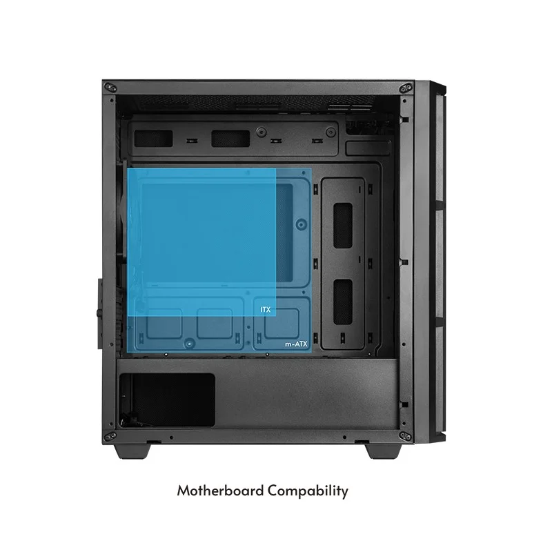 Chieftec AZ-01B-OP computer case Mini Tower Black - Image 10