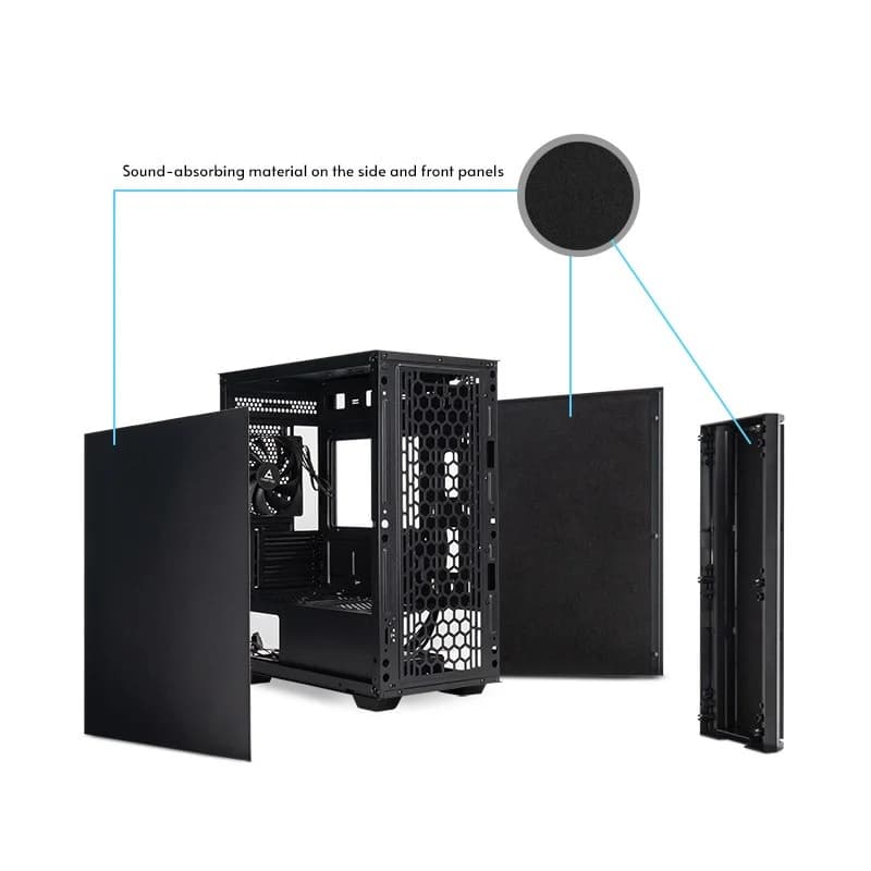 Chieftec AZ-01B-OP computer case Mini Tower Black - Image 7