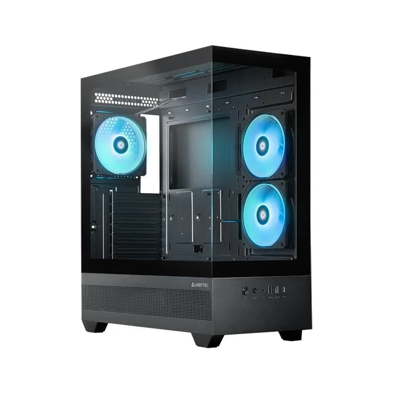 Chieftec GT-01B-OP computer case Midi Tower Black - Image 1