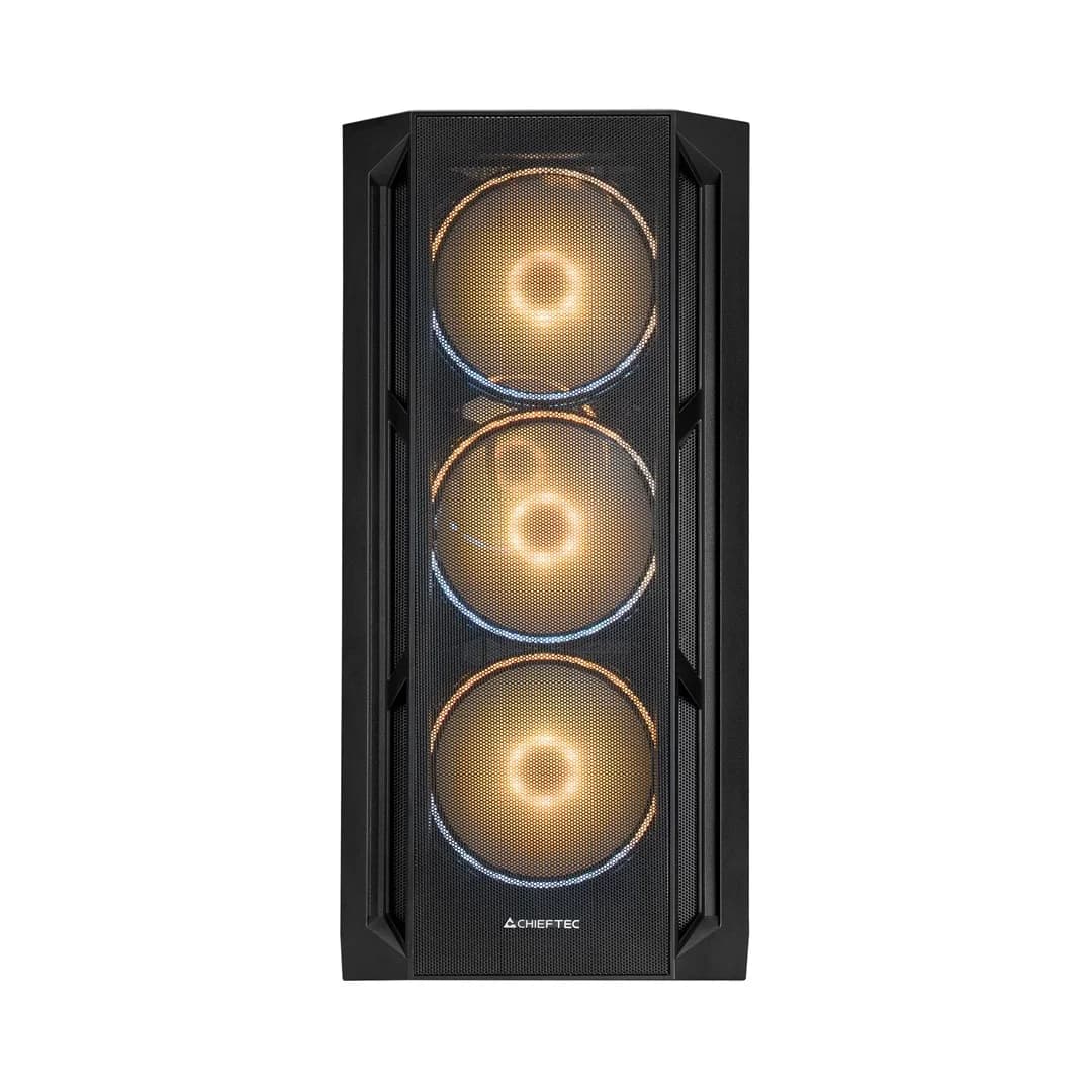Chieftec PC- Gehäuse GA-01B-L-OP APEX LUMO Midi Tower Black - Image 12