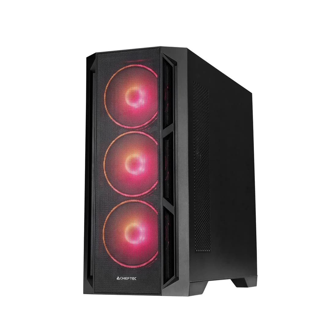 Chieftec PC- Gehäuse GA-01B-L-OP APEX LUMO Midi Tower Black - Image 3