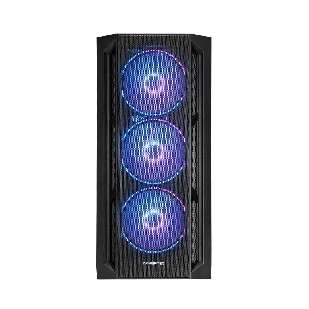 Chieftec PC- Gehäuse GA-01B-L-OP APEX LUMO Midi Tower Black - Image 6