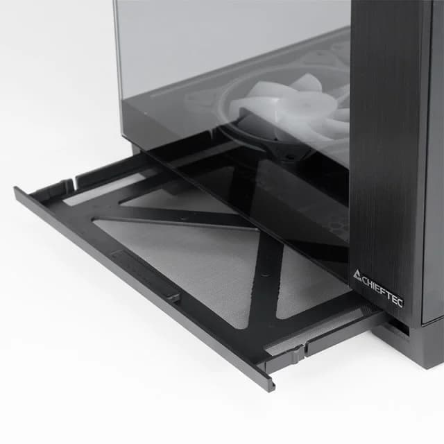 Chieftec Visio GM-30B-TG-OP schwarz Tempered Glass x 2 Cube Black - Image 12