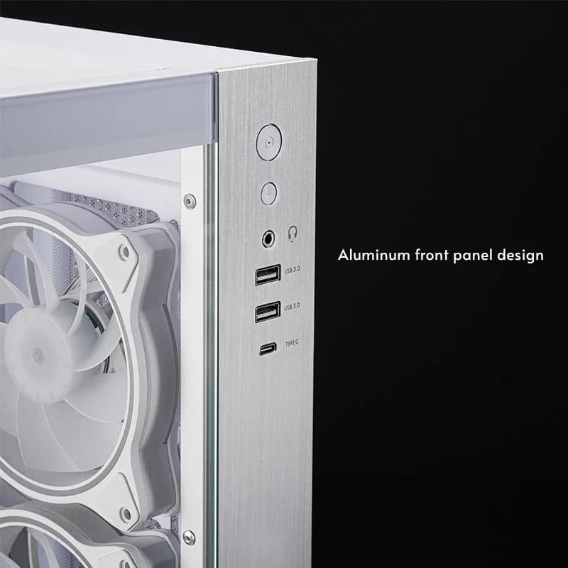 Chieftec GM-30W-TG-OP computer case Cube White - Image 10