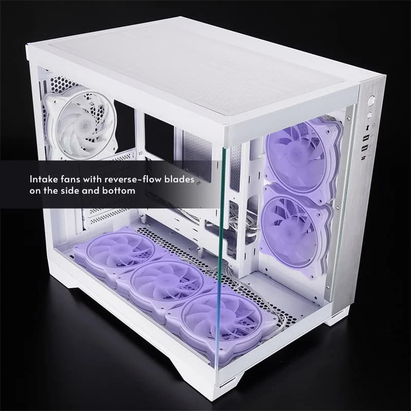 Chieftec GM-30W-TG-OP computer case Cube White - Image 11