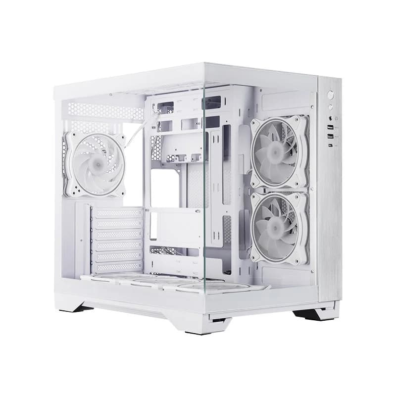 Chieftec GM-30W-TG-OP computer case Cube White - Image 2