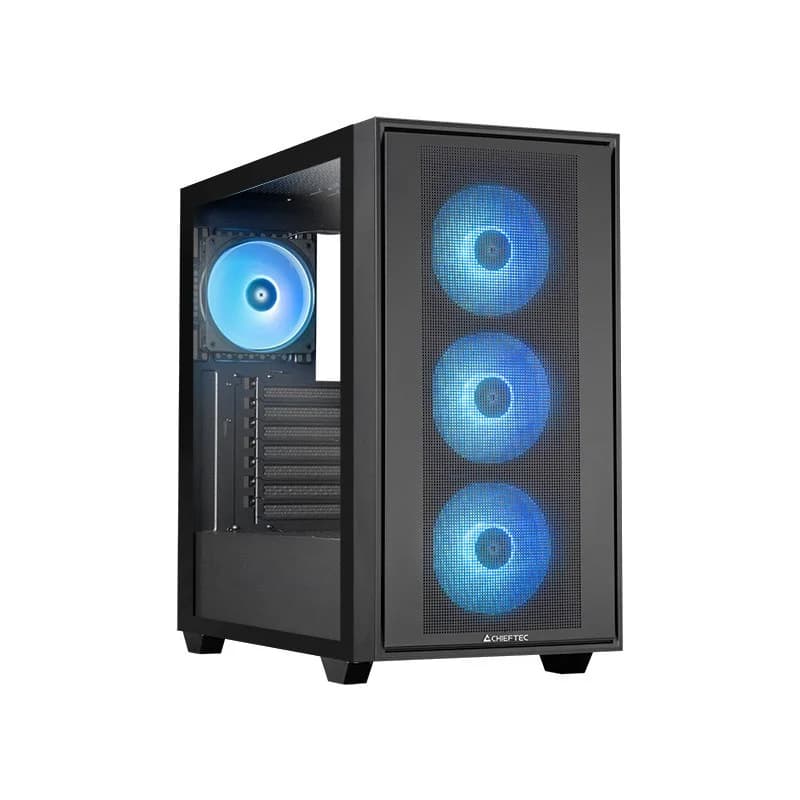 Chieftec GS-03B-OP computer case Midi Tower Black - Image 1