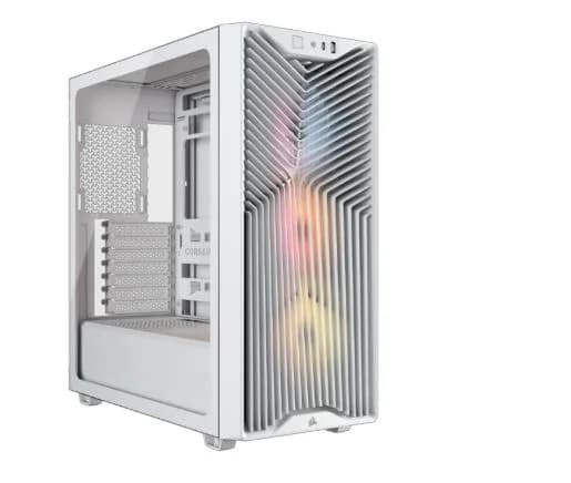 Corsair 3200D RS ARGB Mid-Tower White Case - Image 1