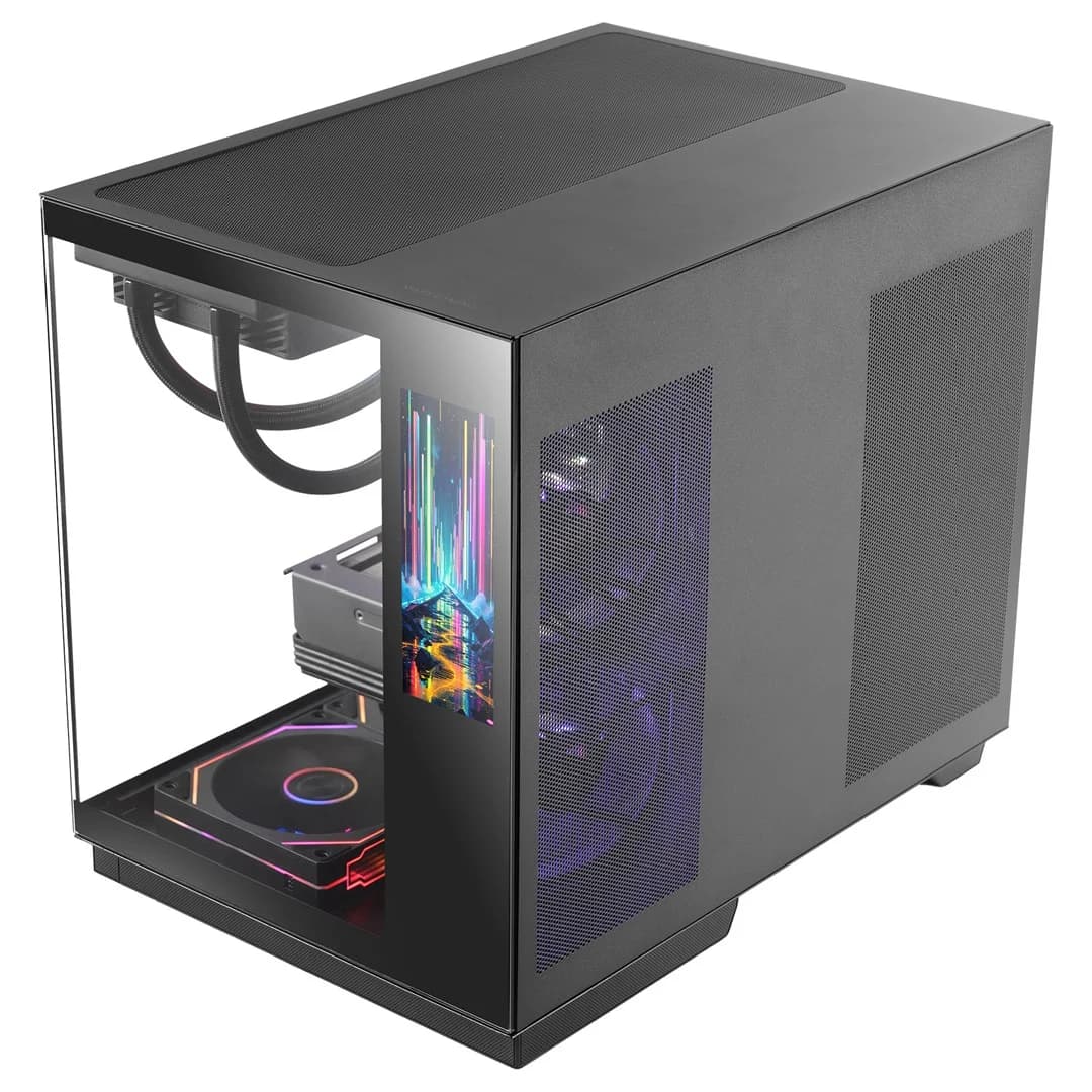 Mars Gaming MCMIRAGE computer case Midi Tower Black - Image 3