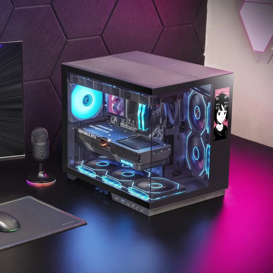 Mars Gaming MCMIRAGE computer case Midi Tower Black - Image 8