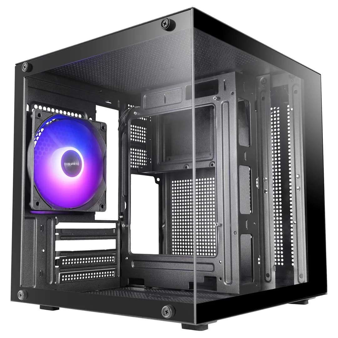 TACENS MARS MC-CUBE 1xARGB USB-C mATX- obudowa/cases - Image 1