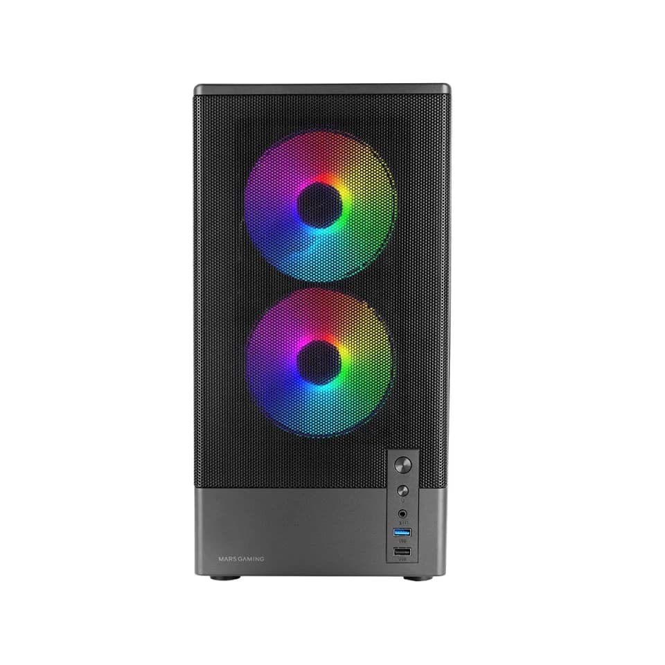 TACENS MARS MC-ONYX 3xARGB mATX – computer case - Image 3