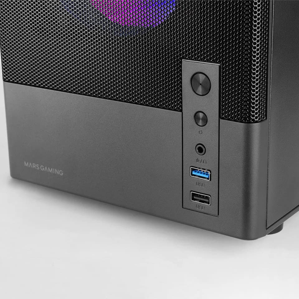 TACENS MARS MC-ONYX 3xARGB mATX – computer case - Image 4