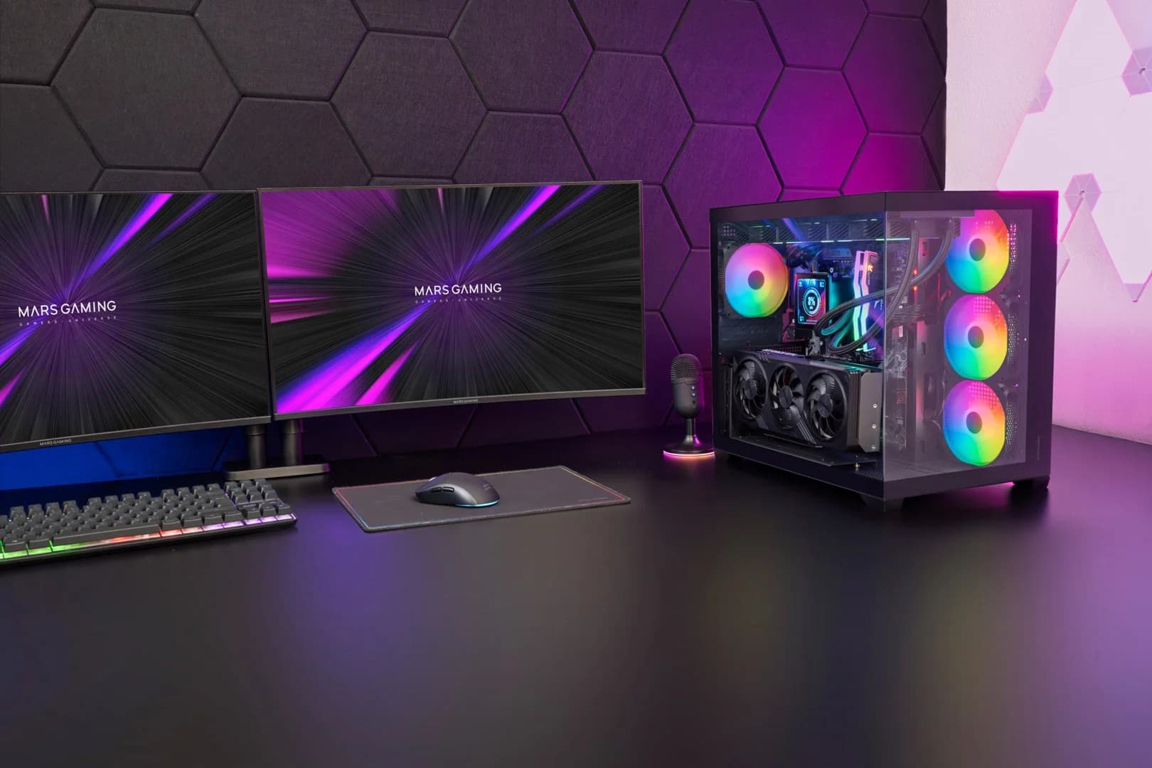 Mars Gaming MCV5 computer case Midi Tower Black - Image 13