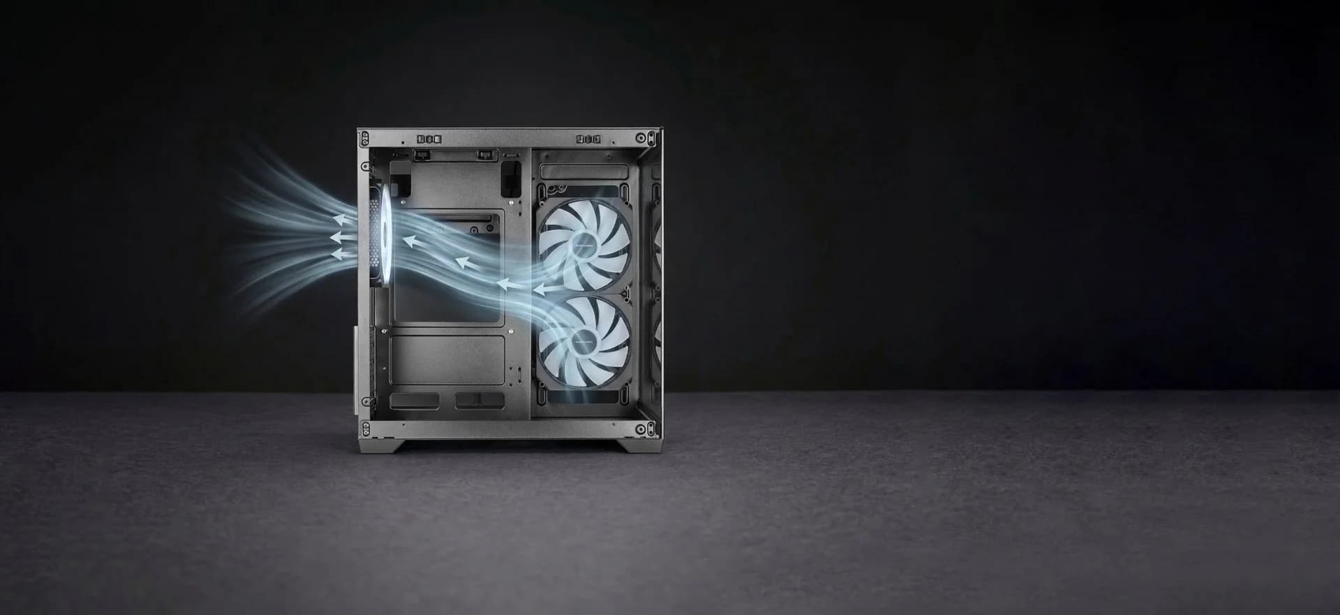 Mars Gaming MCVIEW3 computer case Mini Tower Black - Image 11