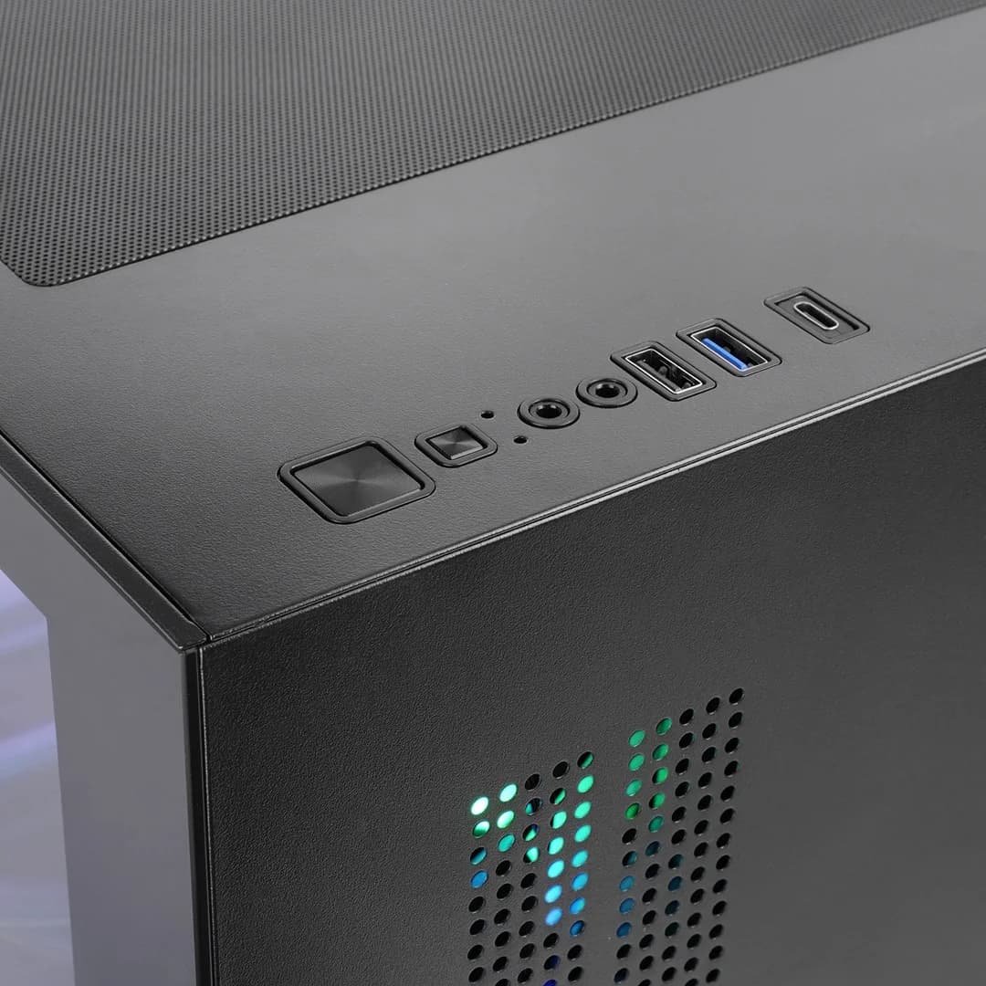 Mars Gaming MCVIEW3 computer case Mini Tower Black - Image 5