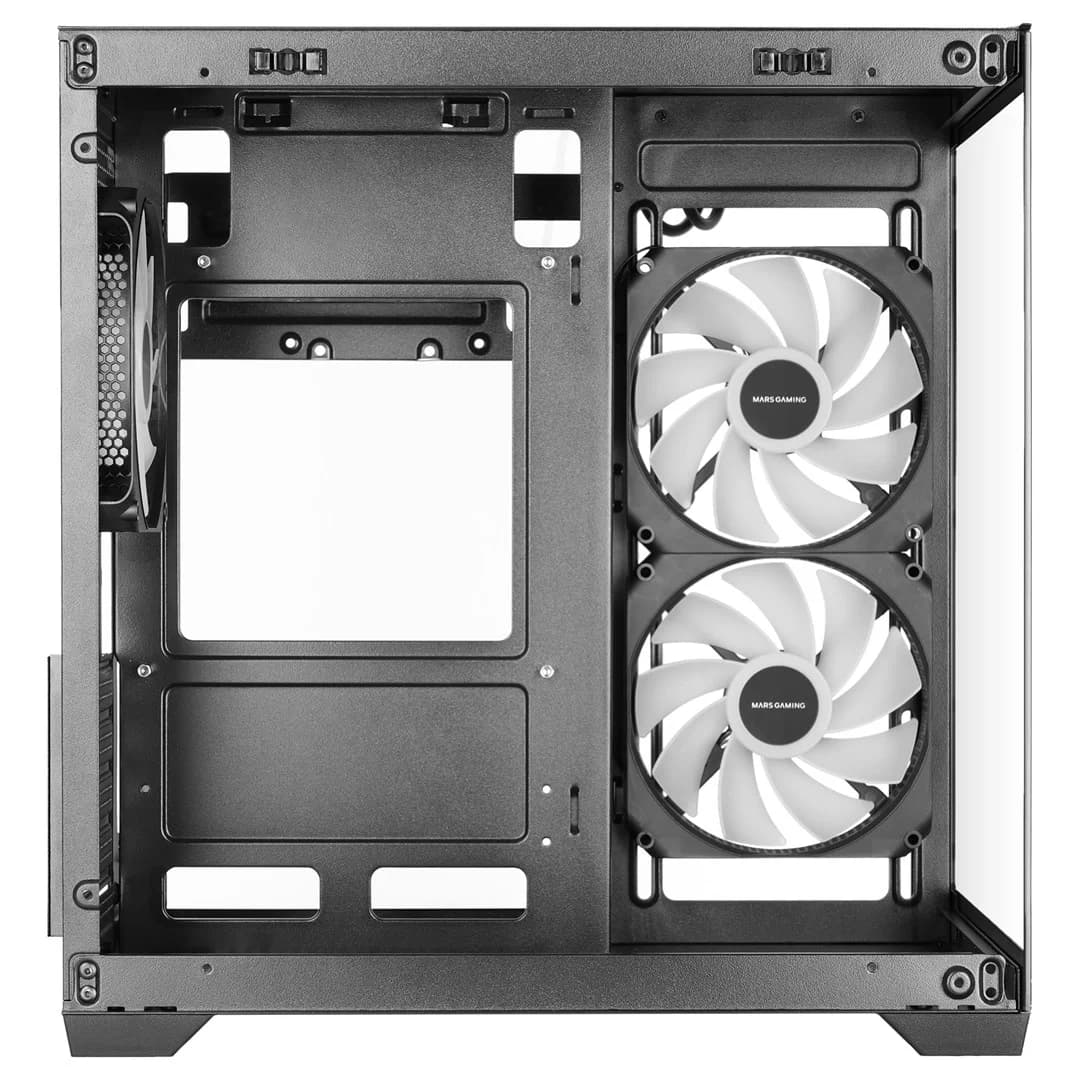 Mars Gaming MCVIEW3 computer case Mini Tower Black - Image 8