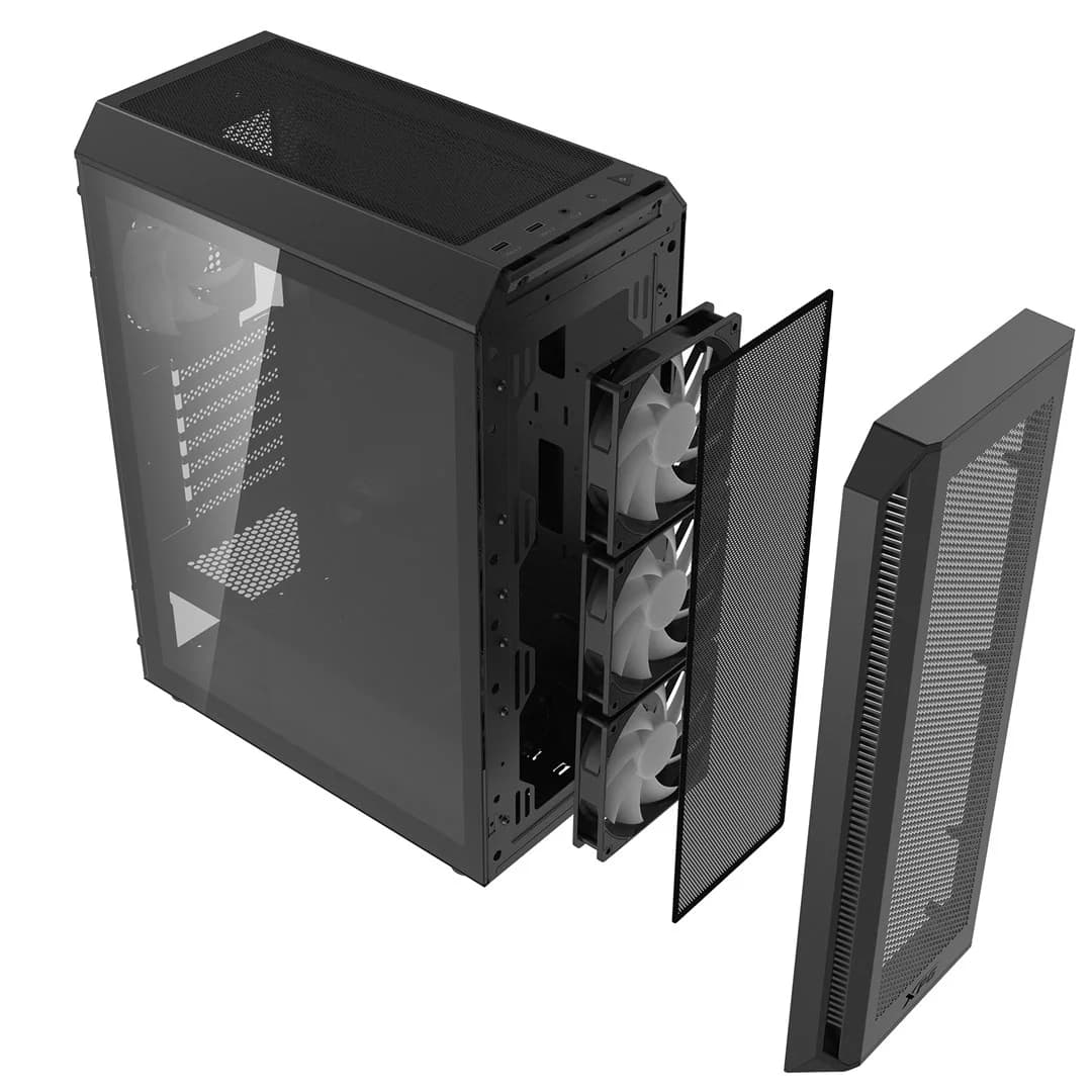 XPG VALOR AIR PLUS MID-TOWER-Case Black - Image 16