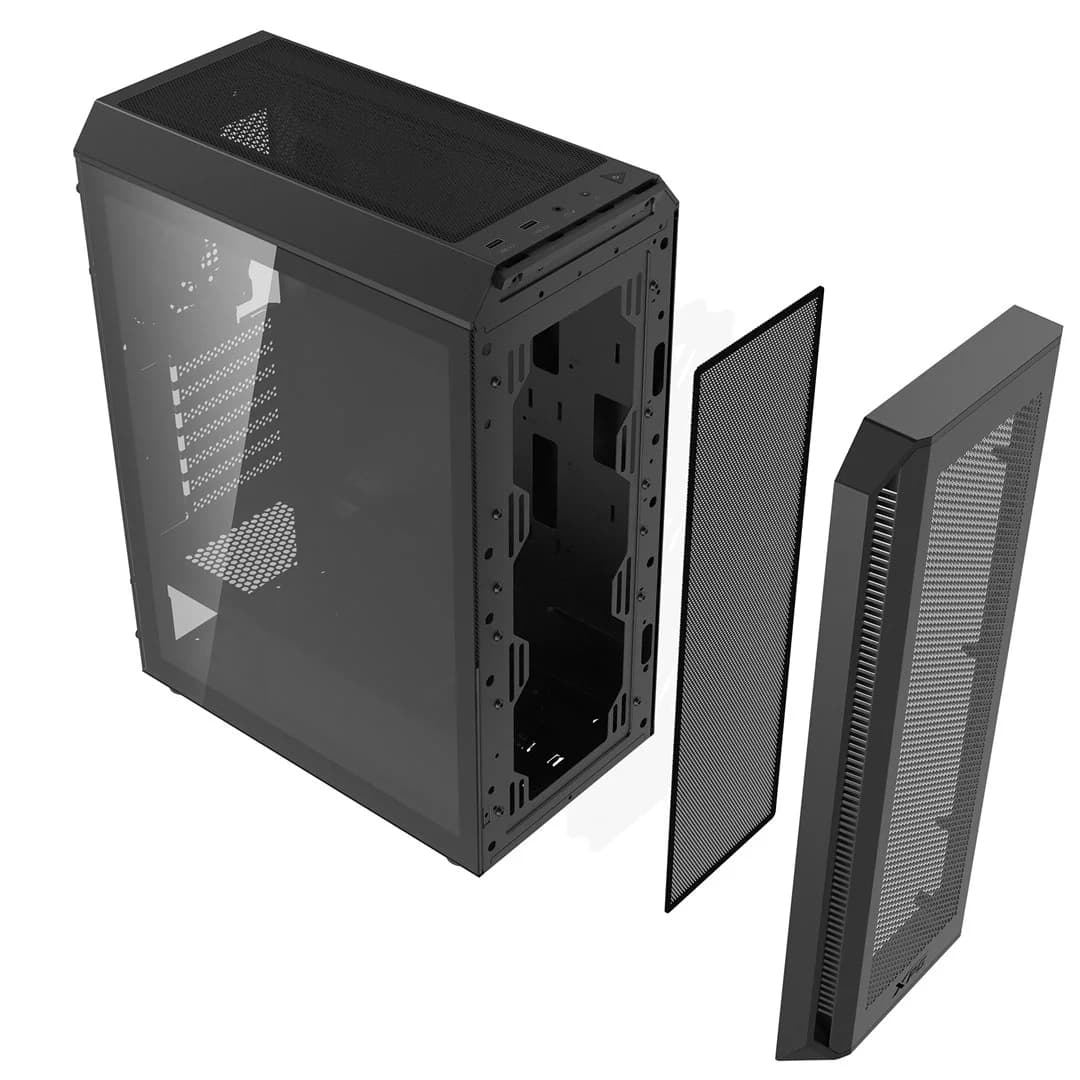 XPG VALOR AIR PLUS MID-TOWER-Case Black - Image 6
