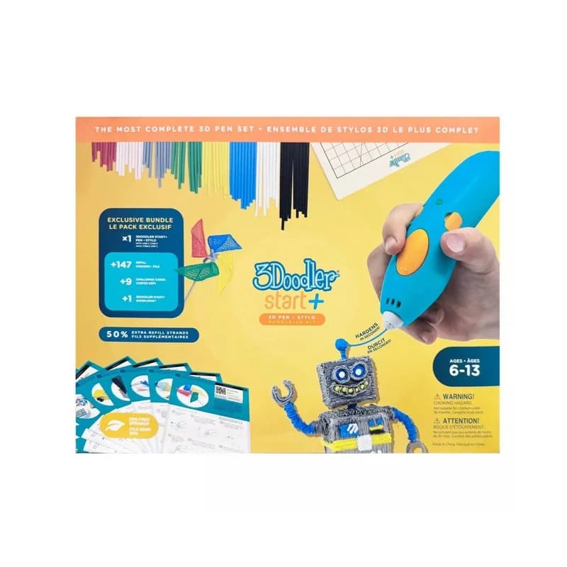 3Doodler Start Plus Costc komplektas rozszerzony 3D pen 0.77 mm Turquoise - Image 2