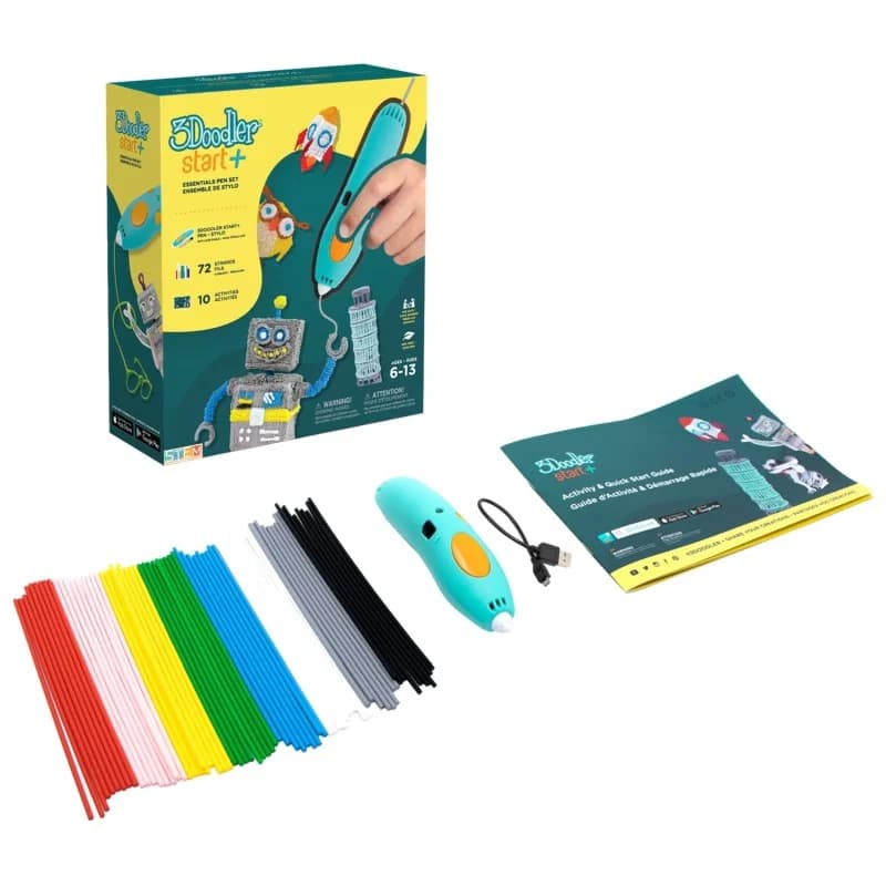 3Doodler Start Plus 3D pen 0.77 mm Turquoise, Yellow - Image 1