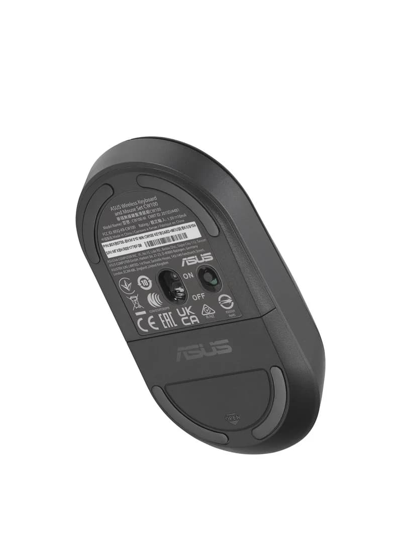 ASUS CW100 keyboard Mouse included Universal RF Wireless QWERTY US English Black - Image 15