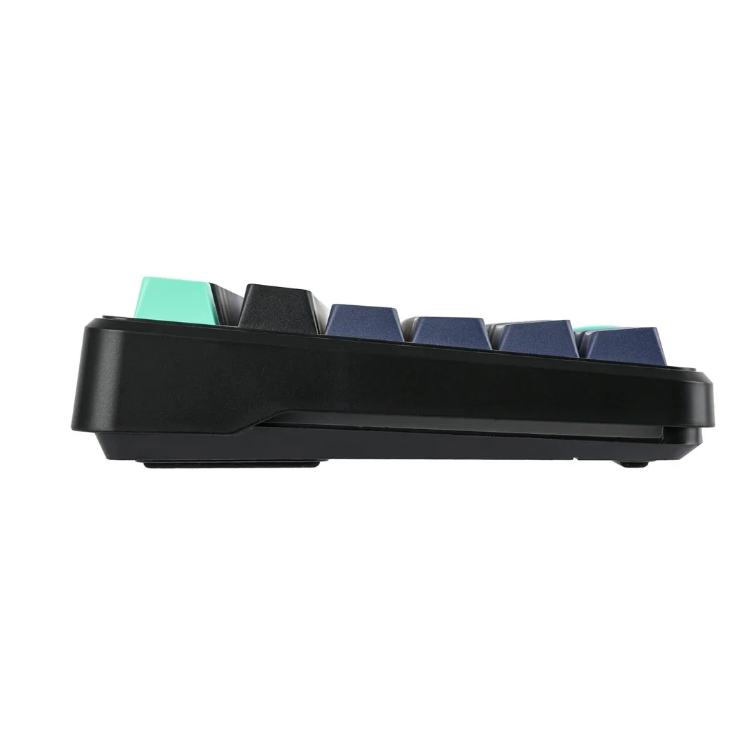 AULA Gasket F87 Pro Keyboard Black Cyan Blue GrayWoodV4 RGB - Image 4