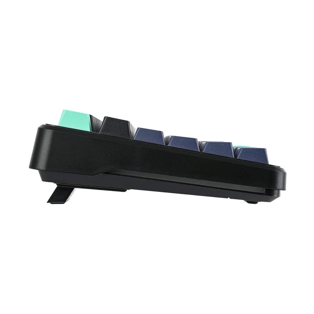 AULA Gasket F87 Pro Keyboard Black Cyan Blue GrayWoodV4 RGB - Image 5