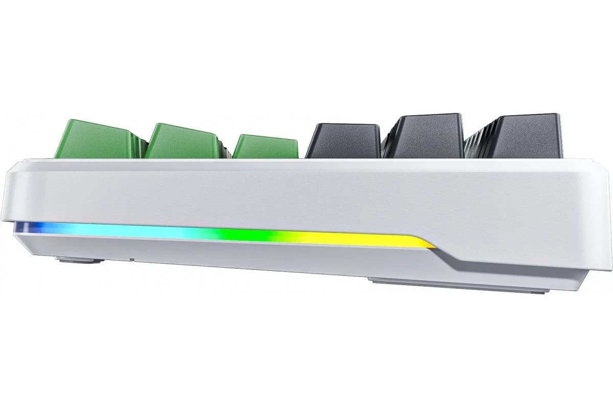 AULA Gasket F87 Thunder Black GrayWoodV3 RGB Keyboard - Image 6