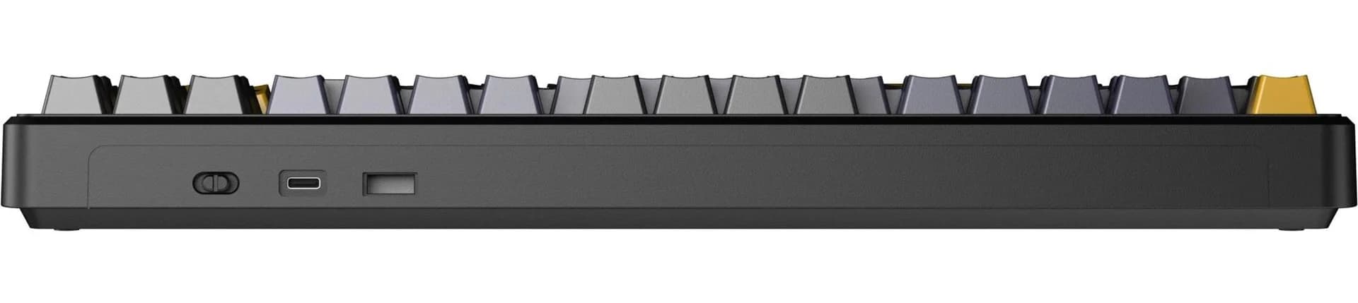 AULA Gasket F87 Thunder Black GrayWood RGB Keyboard - Image 4