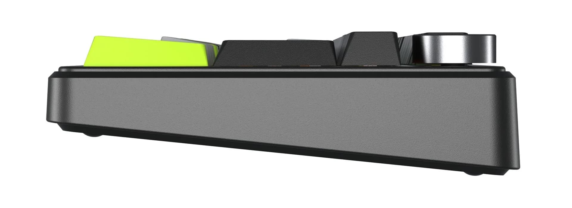 F99 Pro Black+Grey+Green GrayWood RGB AULA gasket keyboard - Image 4