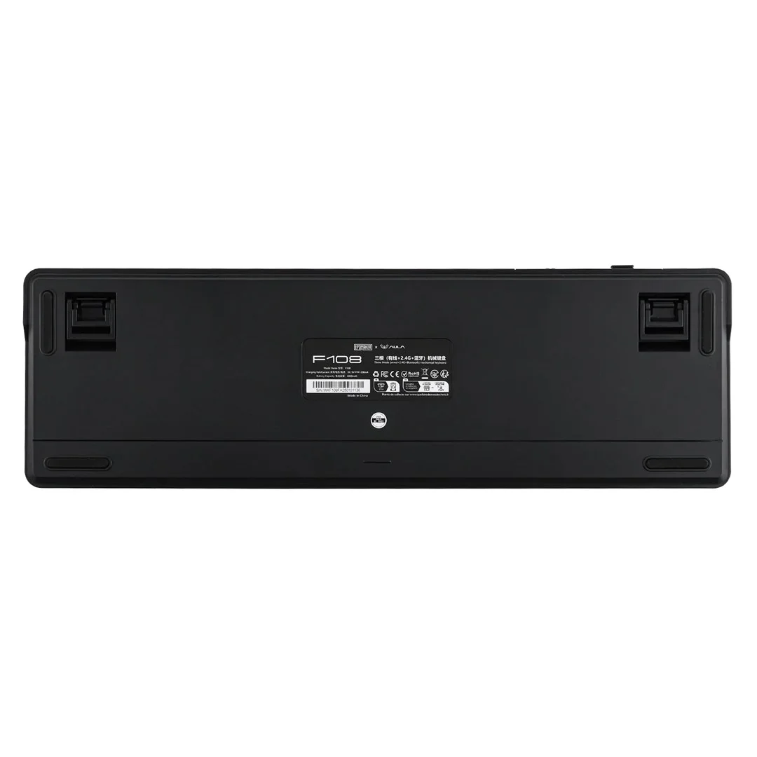 F108 Gradient Grey Nimbus V3 RGB AULA gasket keyboard - Image 8