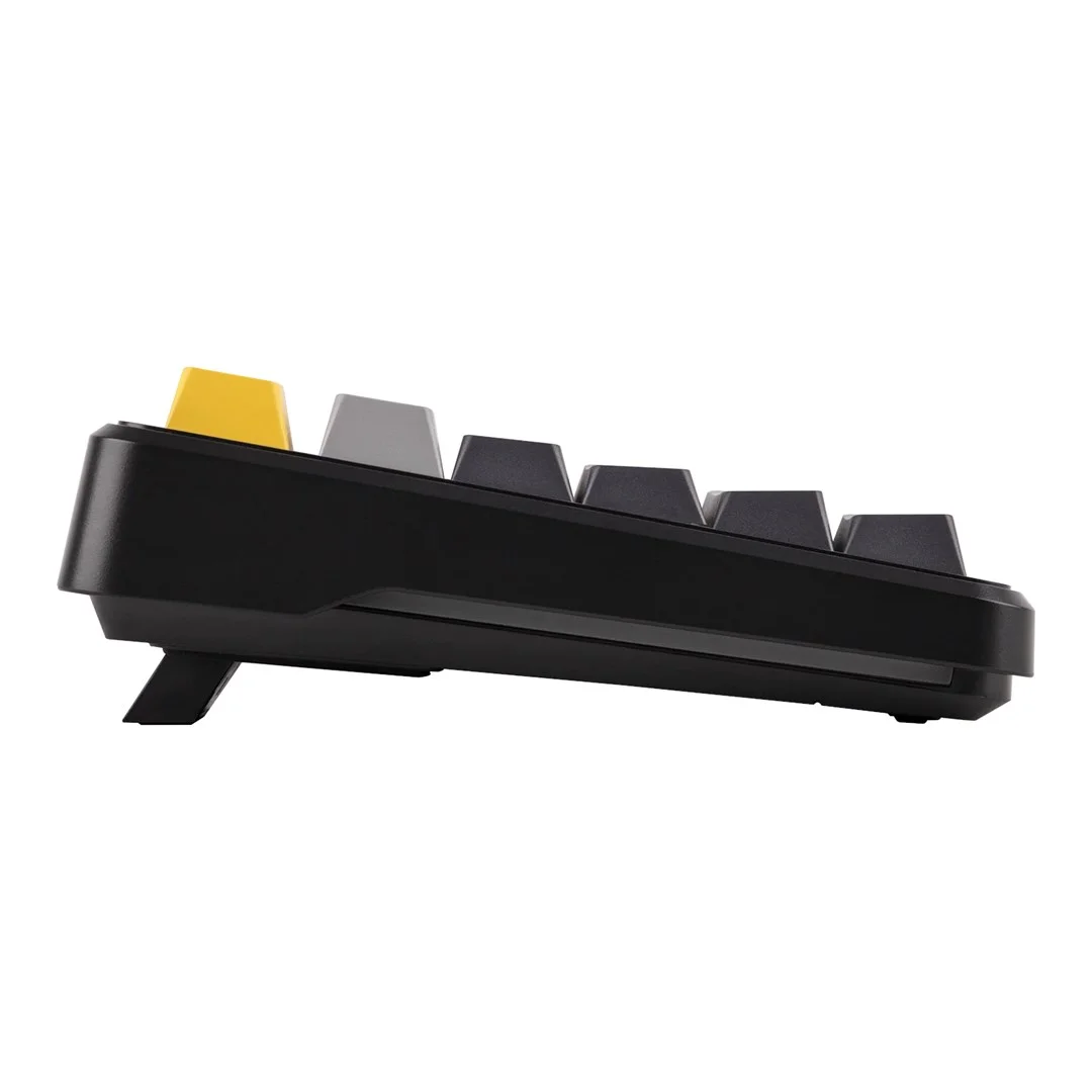 F108 Gray+Orange+Deep Gray Gasket Keyboard with Volcano RGB Switches – AULA - Image 2