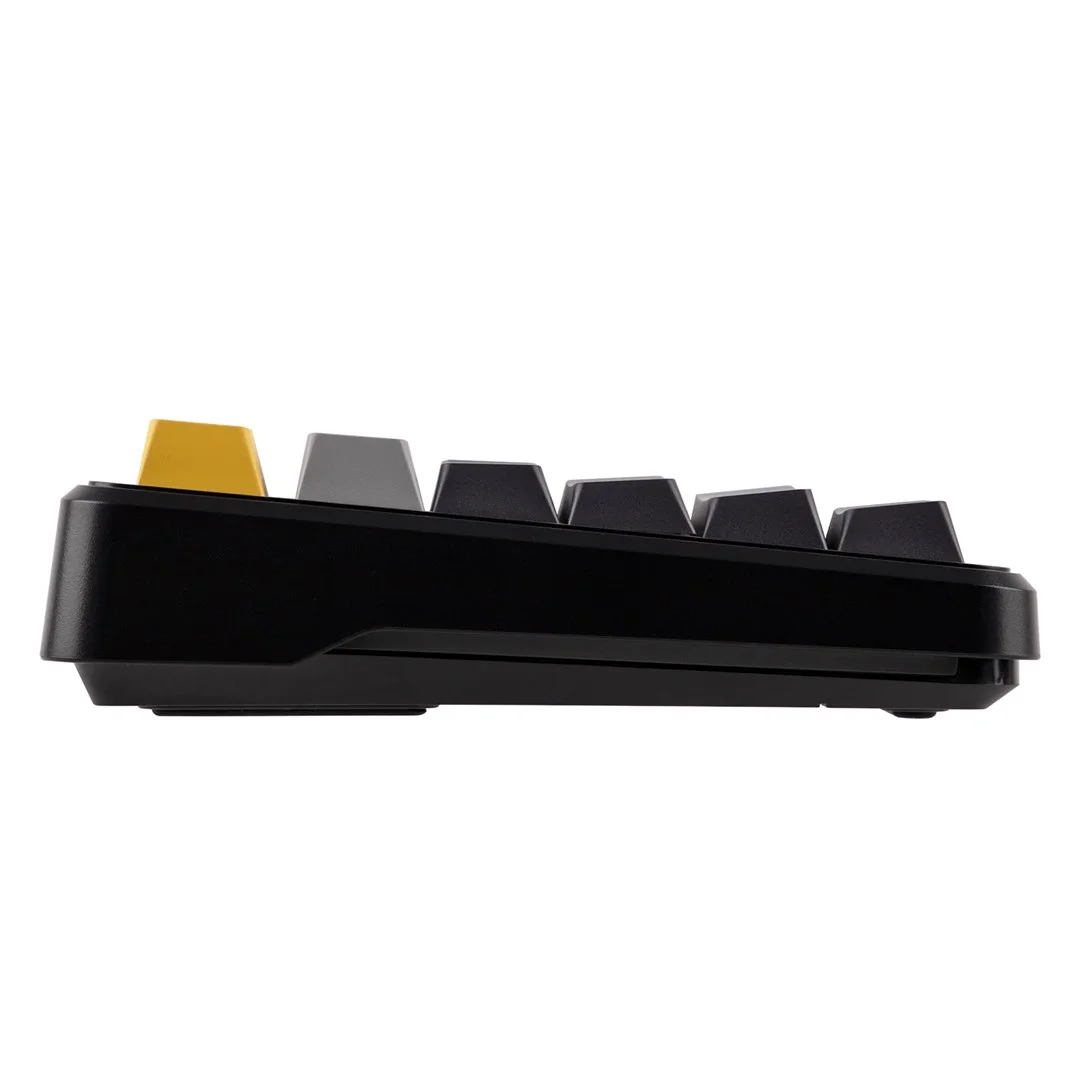F108 Gray+Orange+Deep Gray Gasket Keyboard with Volcano RGB Switches – AULA - Image 5