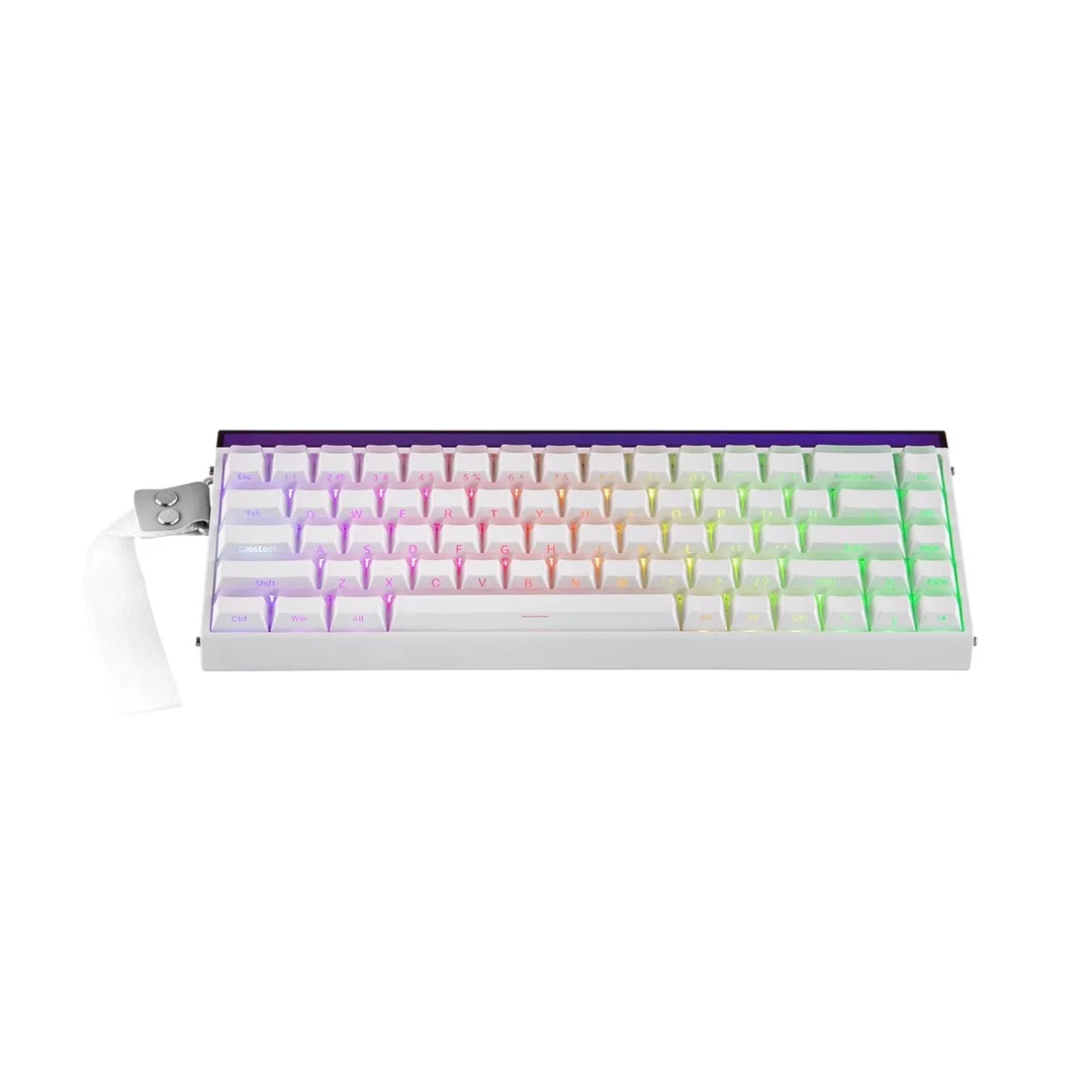 HERO68 HE Black+Red+Gradient Dragon King RGB AULA gasket keyboard - Image 3