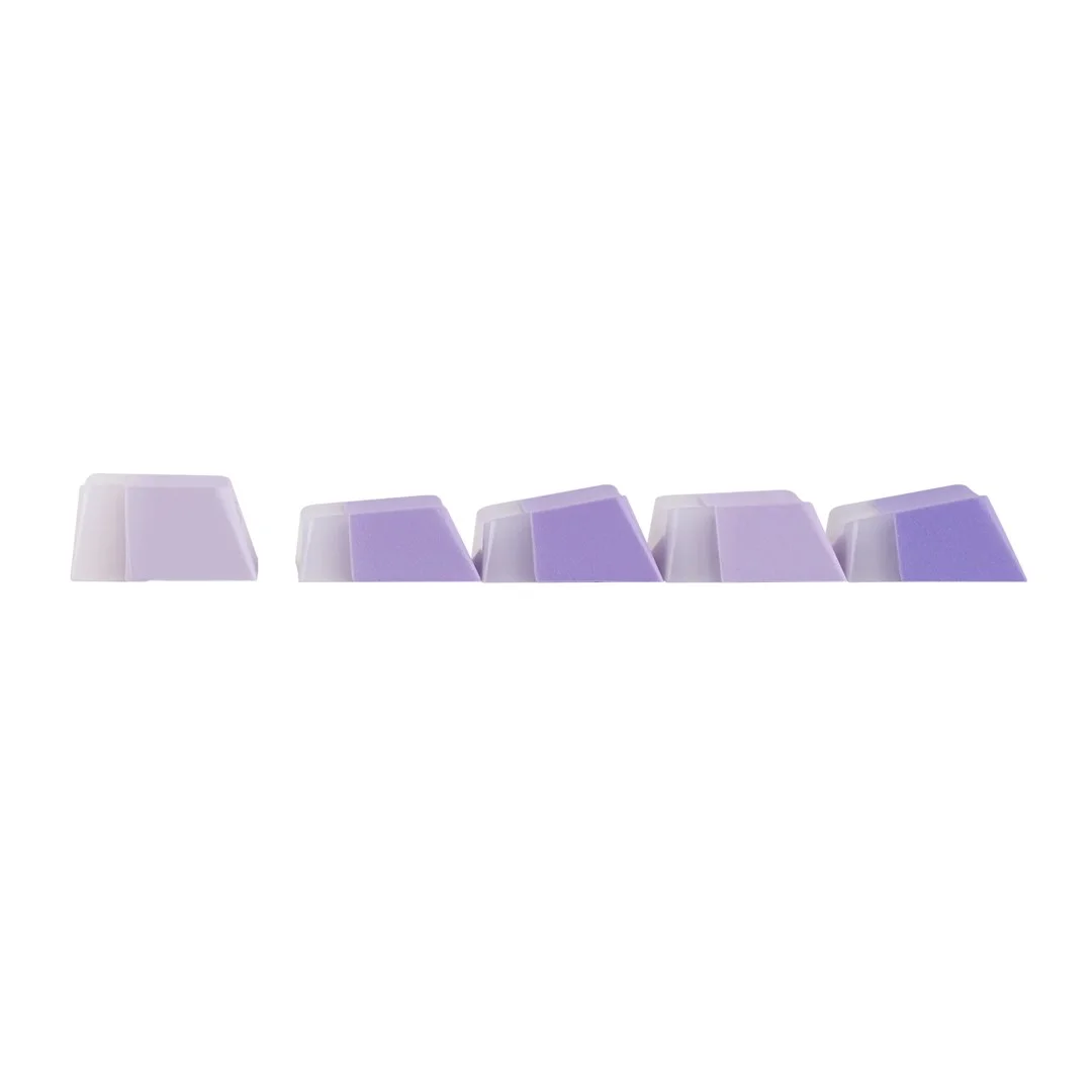 HERO84 HE White+Purple+Gradient+LIGHT JadeKing RGB AULA gasket keyboard - Image 10