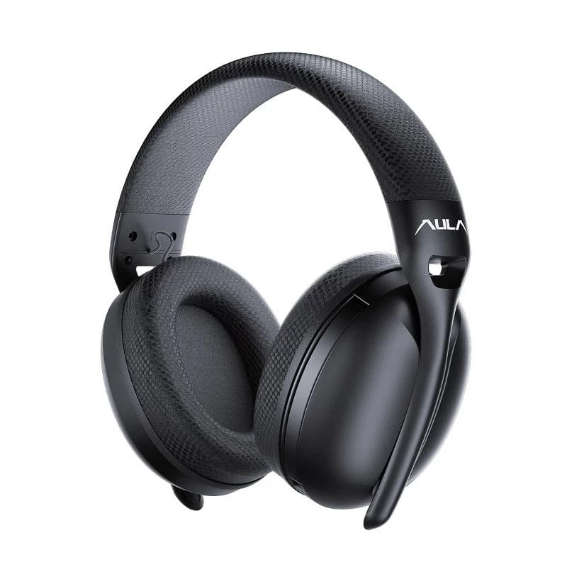 AULA S6 Black Headphones - Image 1