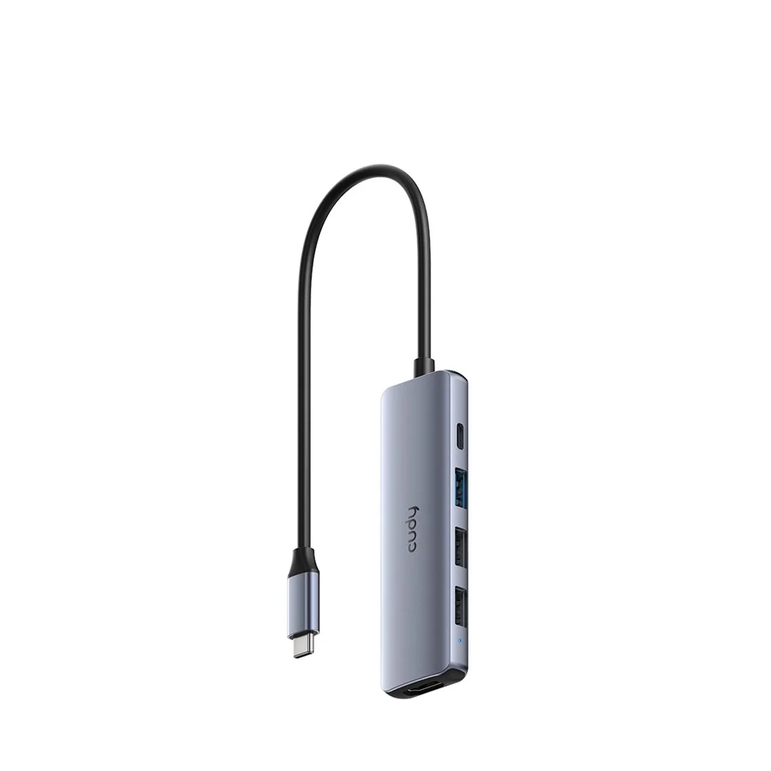 CUDY UH405 5-IN-1 USB-C Hub with HDMI 4K - Image 2