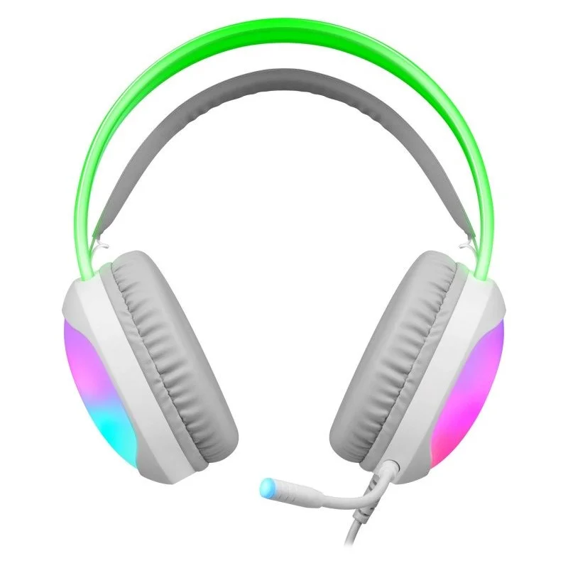 HEADPHONES DEFENDER ECLIPSE RGB WHITE - Image 3