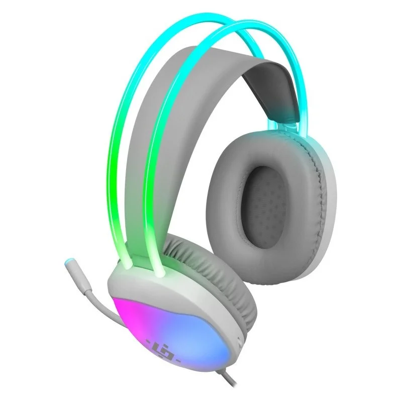 HEADPHONES DEFENDER ECLIPSE RGB WHITE - Image 5