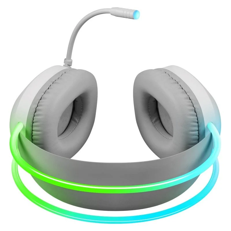 HEADPHONES DEFENDER ECLIPSE RGB WHITE - Image 6