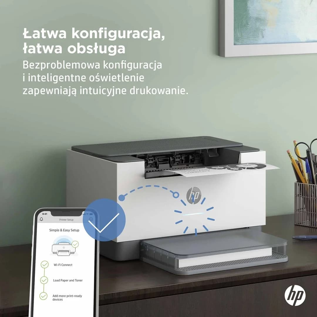 HP LaserJet M209dw Printer, Black and white, Printer for Home and home office, Print, Two-sided printing; Compact Size; Energy Efficient; Dualband Wi-Fi - Image 21