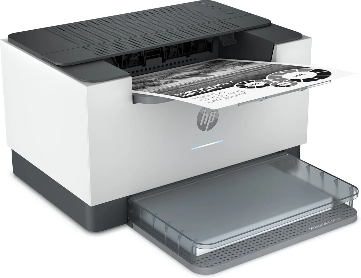 HP LaserJet M209dw Printer, Black and white, Printer for Home and home office, Print, Two-sided printing; Compact Size; Energy Efficient; Dualband Wi-Fi - Image 4