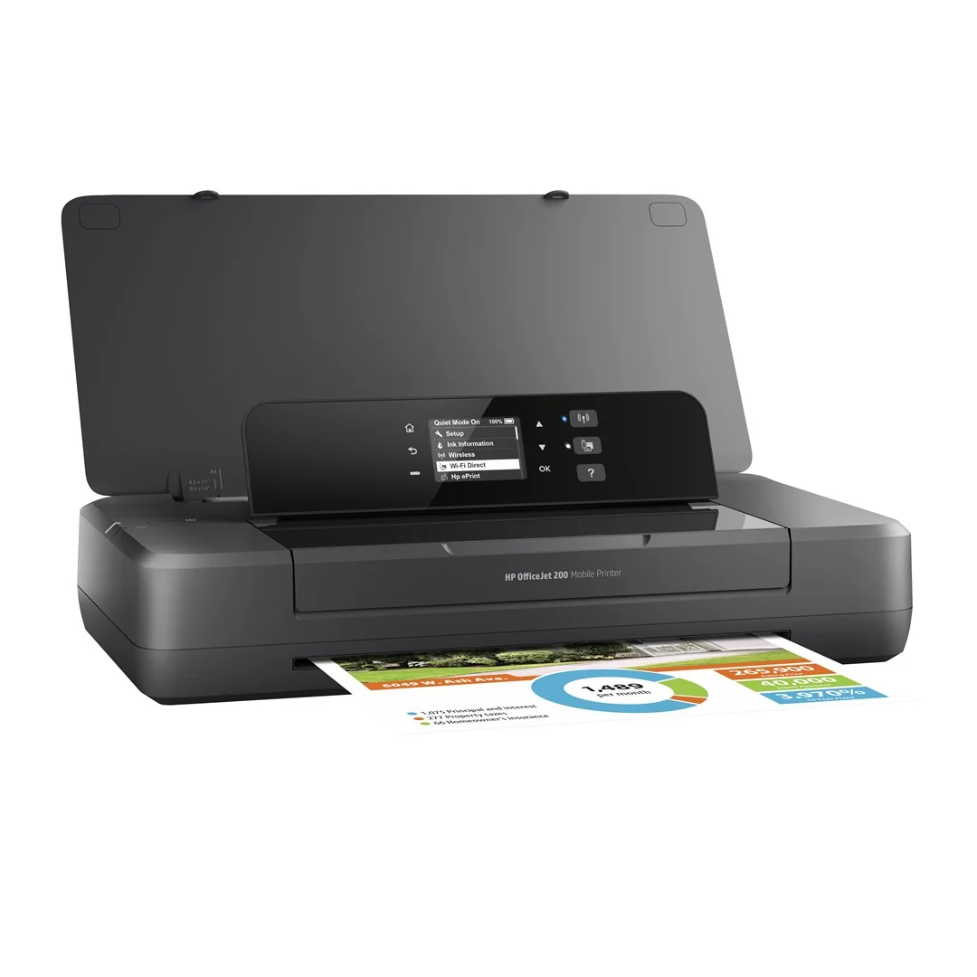 HP Officejet 200 Mobile Printer, Print, Front-facing USB printing - Image 3